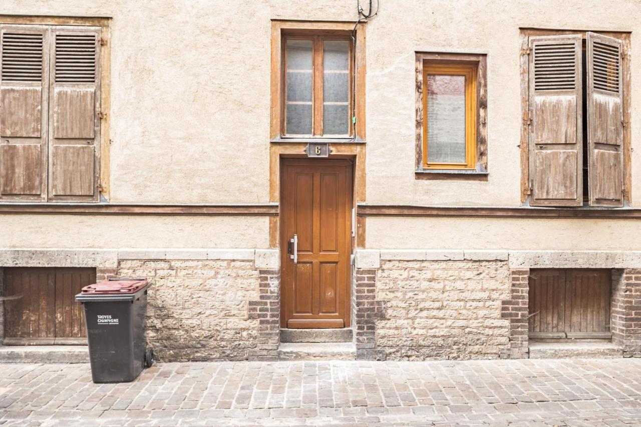 Le Cosy Tannerie - Hypercentre - Climatise Lägenhet Troyes Exteriör bild